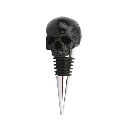 

Tuscom Halloween Decorations Wine Stoppers Clearance Halloween Creative Skull Wine Stopper Red Wine Preservation Stopper