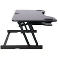 thumbnail image 4 of Rocelco Rehausseur de Bureau Réglable en Hauteur ADRB45 (Noir) & Support de Moniteur Triple (DM3), 4 of 9