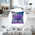 thumbnail image 3 of Purple tree clouds surreal Linen toss pillowcase decoration pillowcase gifting preferred 20x20 inch cushion cover 2 sets sofa pillowcase sofa bedroom living room car, 3 of 8