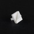 thumbnail image 3 of Adhesive Cable Wire Clips Cable Organizer Holder for Car Office Home 10x10x7mm White 40 pcs, 3 of 4
