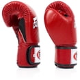 thumbnail image 5 of Guantes de boxeo Fairtex BGV1BR Muay Thai transpirables 350 g rojos, 5 of 5