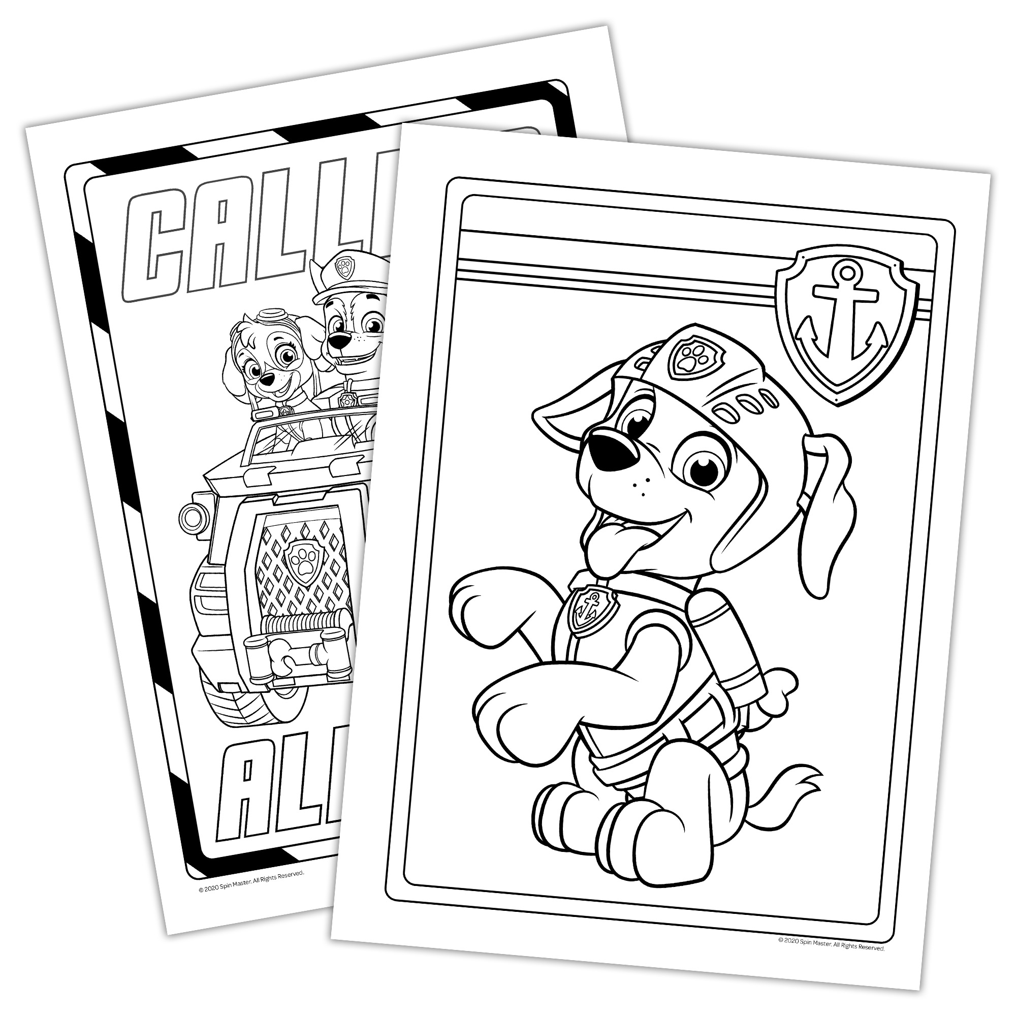 PAW Patrol Jumbo Coloring Book, 80 Pages - image 3 of 9
