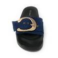 thumbnail image 3 of Victoria K Buckle Footbed Slide Sandal (Women's), 3 of 4