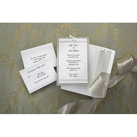 Invitation Kit 25/pkg-simply Elegant - Walmart.com