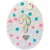 APINATA4U 2-D White Easter Egg Pinata Question Mark Accent with Polka Dots