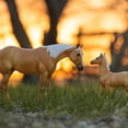 thumbnail image 3 of Toy Horse Breyer Horses Traditional Series Ebony Shines & Charlize, 3 of 5