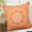 Orange, variant on Decorative Indoor Outdoor Weatherproof Throw Pillows Cushions with Inserts – 18x18 Inches