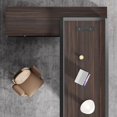 thumbnail image 4 of Modern Organizer Desk Table Gaming Reception Student Vanety Office Desk Corner Conference Scrivania Cameretta Furniture My Lux Decor Round, 4 of 20
