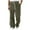 Green, variant on Mens Sweatpants Comfortable and Soft Corduroy Elastic Tight Waist Drawstring Straight Leg Pants Black,M