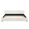 thumbnail image 3 of Lit Noble House Élégant beige à bords larges, King, 3 of 10