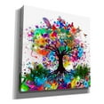 thumbnail image 2 of Epic Graffiti 'Kaleidoscope Tree White' Canvas Wall Art, 12"x12", 2 of 3