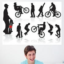 Wallhogs Extreme Silhouettes Wall Decal
