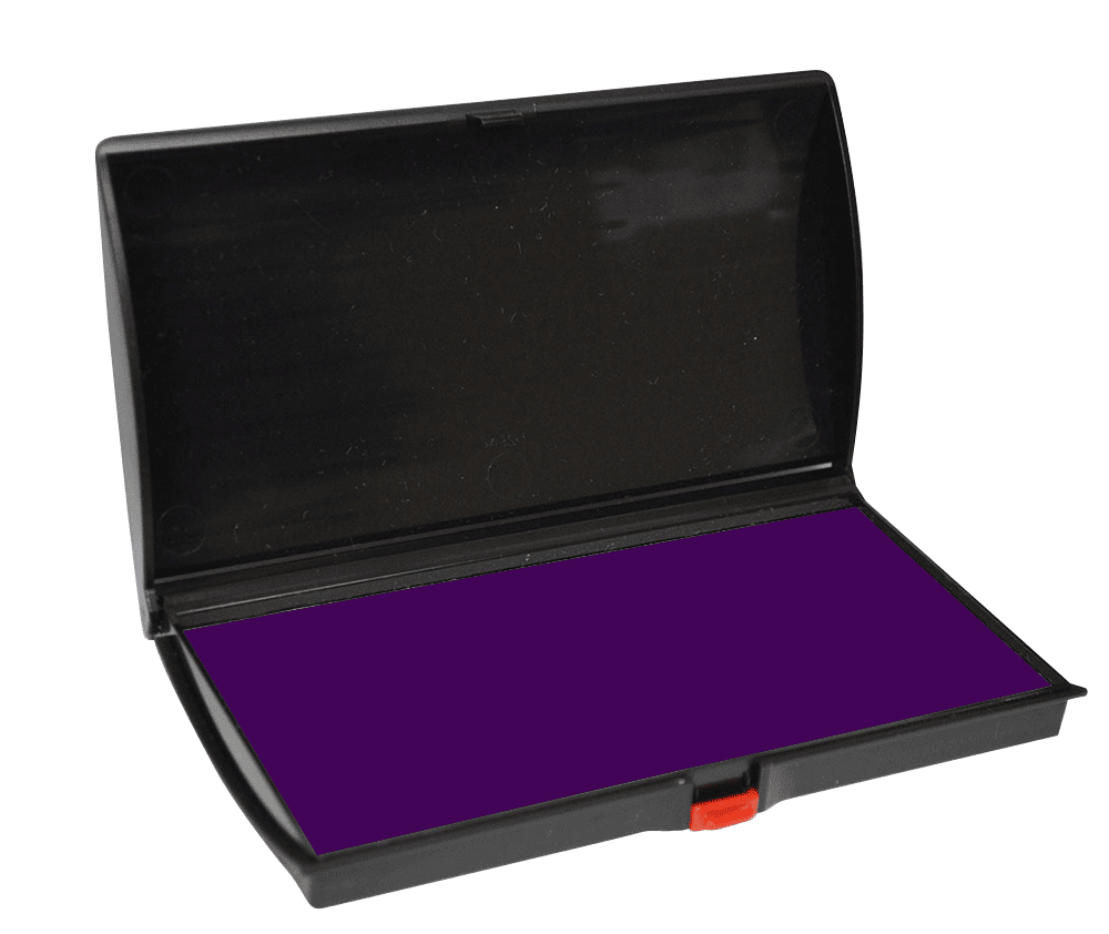No.2 Stamp Pad, 3" x 6", Purple