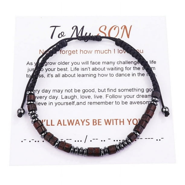 Pulseras para mujeres, regalos para mujeres, pulseras para mujeres, regalos inspiradores para joyas únicas para mamá, hija, hijo, hermana, tía, abuela, pulseras divertidas de aliento. Las pulseras