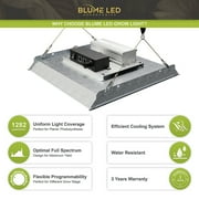 Blume 100-Watt Full Spectrum led Grow Light with Daisy Chain Function for Indoor Plants