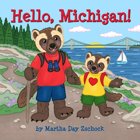 Hello Hello, Michigan!, (Board Book)