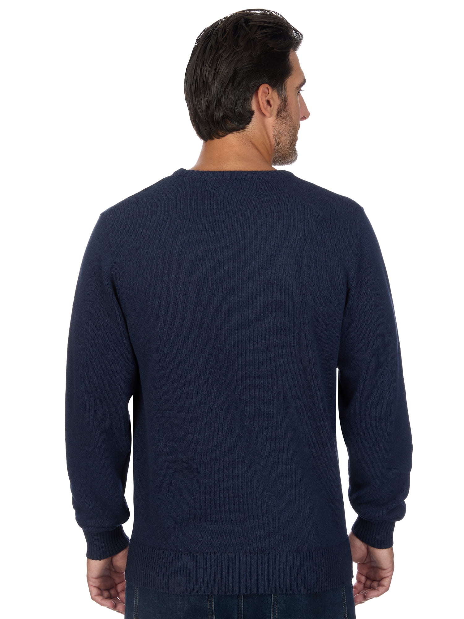 U.S. Polo Assn. Men's Chest Stripe Crew Neck Sweater