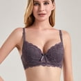 thumbnail image 6 of Vetsdori Underwire Everyday Bras for Women Soft Push up,Casual No Padding Womens Bras Large Bust Bras, 6 of 9