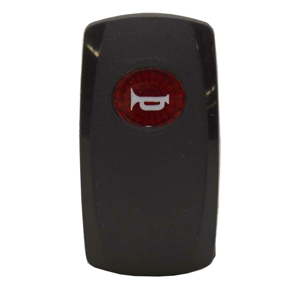 Carling Momentary Contura V Boat Rocker Switch | Horn 3 Spade 12 V Lit