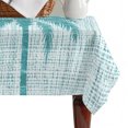 thumbnail image 4 of Teal Palm Tree Table Cloth Waterproof Tablecloths, Tropical Summer Coastal Vintage Turquoise Tablecloth Dining Table Cover for Kitchen Party Tabletop Outdoor, Rectangle Tablecloth 52x70 Inch, 4 of 9