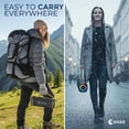 thumbnail image 4 of OXAA StormOX 40W Portable Bluetooth Speaker – 30H Playtime, IP67 Waterproof, Deep Bass Dual Woofers, TWS Pairing, Type-C Charging, Outdoor Wireless Speaker for Travel & Parties, 4 of 7