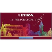 Lyra Polycrayons Soft Pastel - Assorted Colors, Set of 24