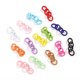 thumbnail image 2 of Nvzi Cadena extensible naranja de cuatro secciones, 50 piezas, 1,1 * 0,28 pulgadas, cadena extensible ajustable para joyería, cadena para hacer joyas DIY, cadena extensible para llaveros y pulseras., 2 of 5