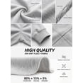 thumbnail image 3 of MERIDIANO Boys' Scuba Joggers 2-Pack - Tapered Athletic Sweatpants for School, Sports & Daily Wear, 3 of 11
