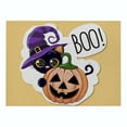 thumbnail image 1 of Halloween Purple Series Cotton and Linen Placemats New Rectangular Western Place, 1 of 9