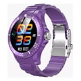 thumbnail image 1 of Reloj Inteligente Smartwatch Tk17 Fralugio Sport Bp Hr Spo2 Touch Juegos  Morado, 1 of 5