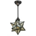 thumbnail image 4 of Meyda Tiffany 173524 Moravian Star 12" Wide Pendant - Brown, 4 of 6