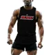 thumbnail image 2 of Chaleco para hombre, sin mangas, transpirable, ligero, para entrenamiento, deportes al aire libre, transpirable, de moda, con estampado simple, para fitness, de secado rápido, 2 of 5