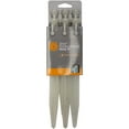 thumbnail image 6 of 6pc UST 9in Glow-in-the-Dark Camp Tent Stakes for Outdoor Camping, White High-Impact Plastic, 6 of 6