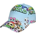 thumbnail image 1 of Dandys World Cap Printed Adjustable Baseball Hat Fan Cap for Men Women, 1 of 6