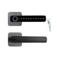 thumbnail image 1 of Door Lock, Smart Door Handle Fingerprint Password Remotely Unlock Digital Lock Tuya App Keyless Entry For Doors Smart Electronic Lock ,Easy to Install, 1 of 8
