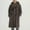 Coffee-08, variant on Woolen Coat for Men, Mid-Length Hooded Trench Coat with Horn Toggle Closures, Warm Casual Long Sleeve Outerwear