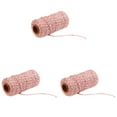 thumbnail image 1 of 3PCS Colorful Macrame Cotton Cord - Natural Soft Cotton Rope for DIY Crafts, Wall Hanging, Plant Hangers - Twisted Macrame Yarn for Knitting,Dream Catchers, Home Decor Gift Wrapping Projects, 1 of 9