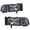 Smoky Lens Chrome Housing Clear Reflector, variant on PIT66 Headlights,Fit for 1994-2002 Dodge Ram 1500 2500 3500 Headlamps Assembly Smoky Lens Chrome Housing Clear Reflector