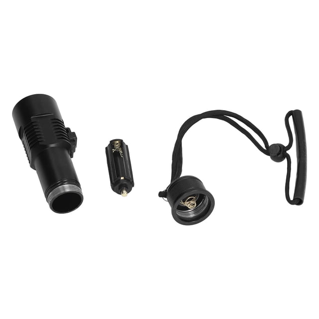 Diving Flashlight, Battery Powered Dive Light IPX8 Waterproof Preservative 5000LM Brightness For Diving For Underwater Fill Light