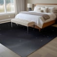 thumbnail image 4 of Night Black Sky Large Area Rugs 5x8 ft Star Moon Cloud Fog Dreamy Washable Rug Non Slip Indoor Carpet Absorbent Floor Mat for Living Room Bedroom Dining Room, 4 of 9