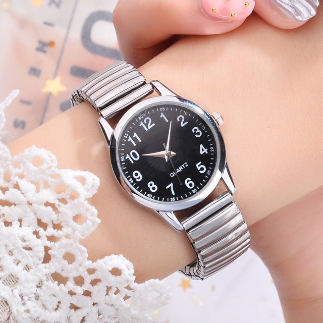 Clearance Sale Sfonq Womens Watches ,Mothers Day Gift for Grilfriend Unisex Fashion Stainless Steel Belt With Simulated Lovers Quartz Rectangle Watch,Silver Buy 2 Save 10%