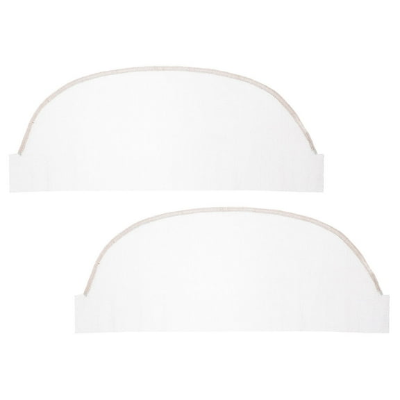 AURARMLET 2-Pack Brown Lace Hair Mesh Wraps for Wig Making and Hair Projects