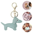 thumbnail image 3 of Unique Bargains 1 Pc Handbag Charms Keychains Dog Keychain Bag Accessories Blue Green, 3 of 5
