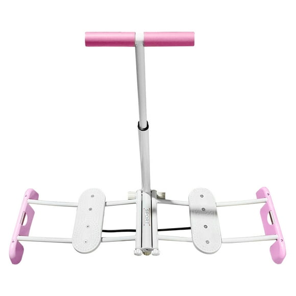 Graflsoa Compact 2-in-1 Home Fitness Machine for Leg & Ski Training with Handles, Pelvic & Thigh Workout, Cardio Exercise Equipment for Women