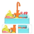 thumbnail image 3 of Greeniant Bañera de pájaros, cuenco de ducha automático con batería, alimentador de animales, juguetes para niños, bañera de plástico Aseo de mascotas, 3 of 6
