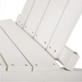 thumbnail image 7 of Pouseayar Classic Outdoor Wood Adirondack Chair Garden Lounge Chair，White, 7 of 7