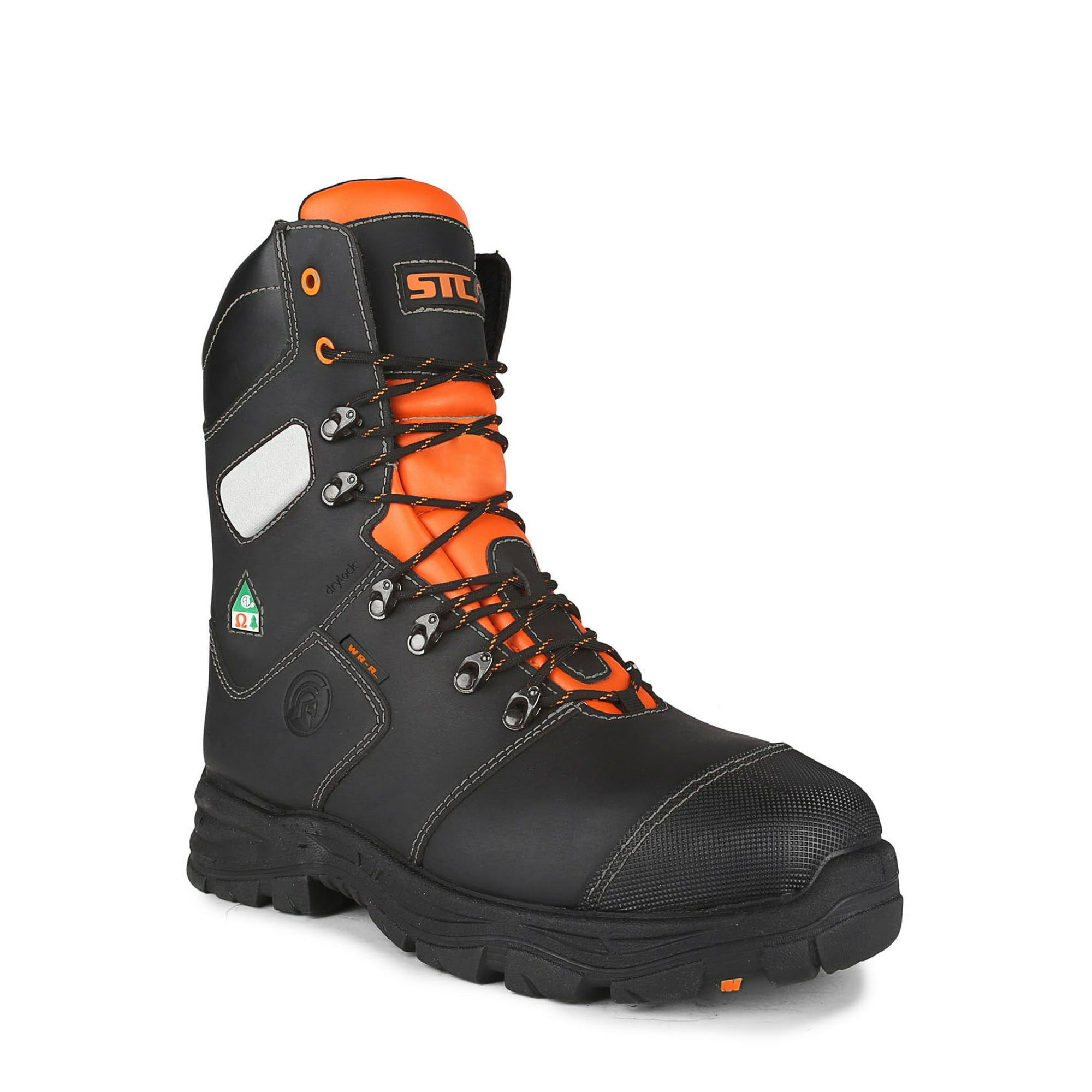 Haix Protector Chainsaw Boots Clearance STC Battler, Orange 8&quot