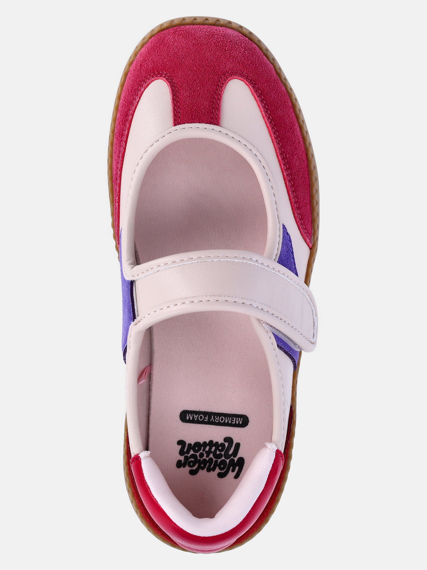 Wonder Nation Toddler, Little, and Big Girls Ballet Sneakers