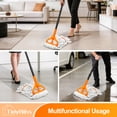 thumbnail image 5 of TidyBliss Commercial Mop Heavy Duty with 55 inches Long Handle (Orange), 5 of 8