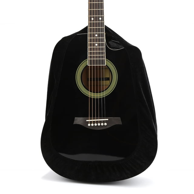 Funda de Franela para guitarra Bling Bling negra